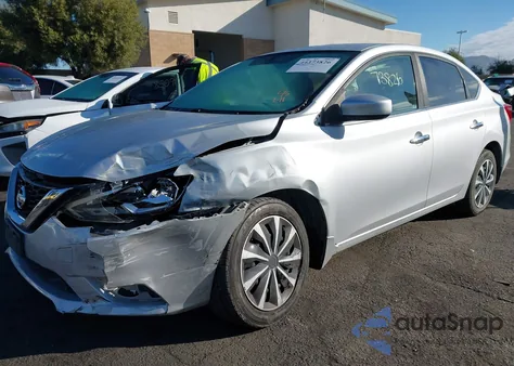 2018 Nissan Sentra S z USA, uszkodzony, nr VIN 3N1AB7AP1JY258847